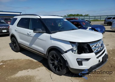 2018 Ford Explorer Xlt z USA, uszkodzony, nr VIN 1FM5K8D87JGC39662